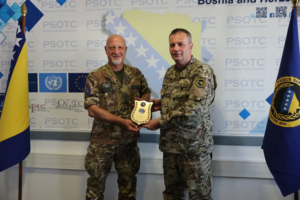 DCOM EUFOR visited PSOTC