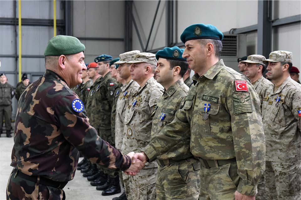 Eleven Nations Represented at EUFOR Medal Parade