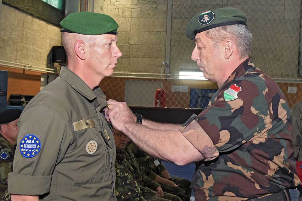 EUFOR Medal Parade