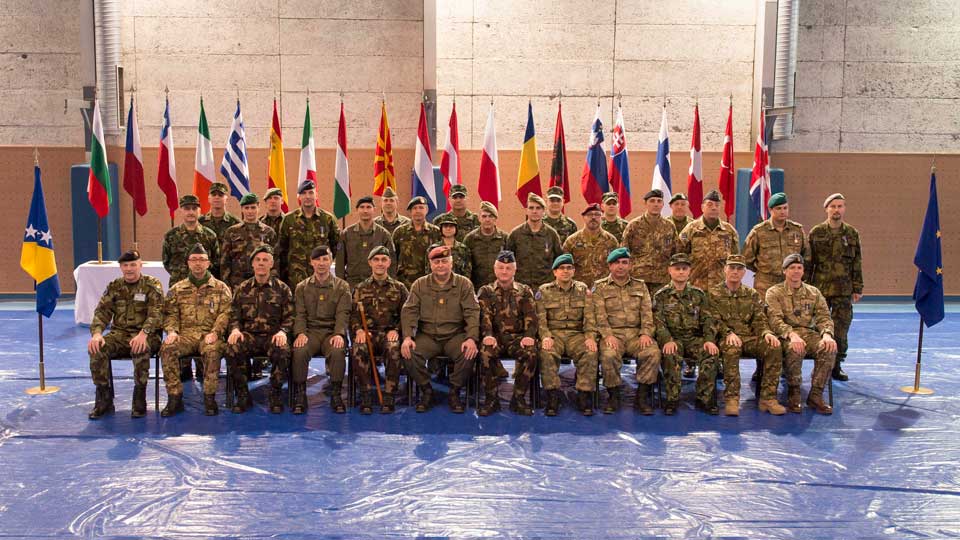 EUFOR Althea Medal Parade