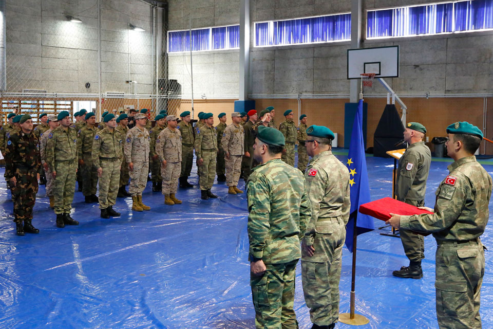 Maj Gen Waldner presides over the parade