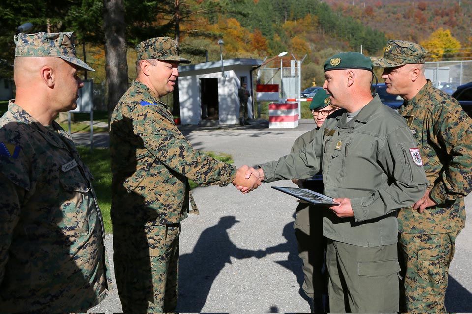 Closing Ceremony of a Combined Training Package