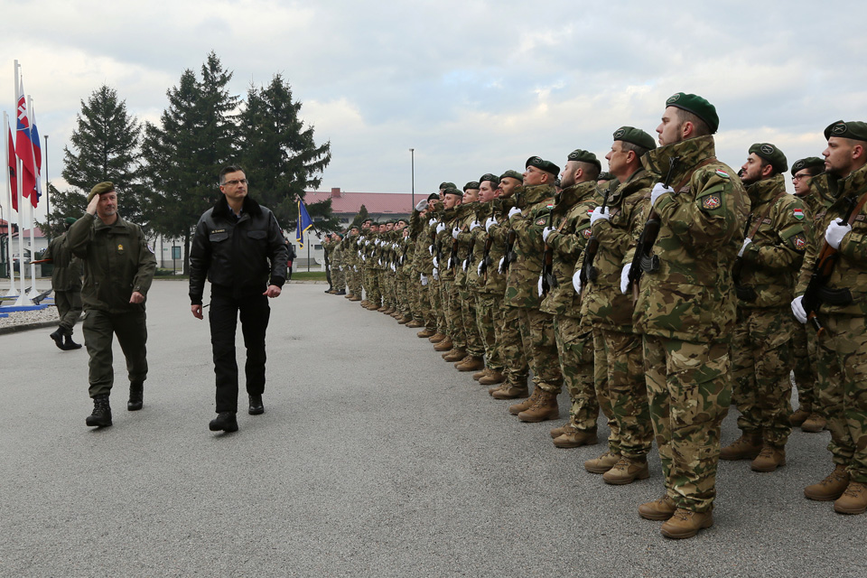  Prime Minister of Slovenia Visits EUFOR