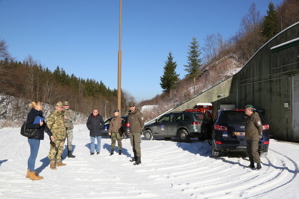 COS EUFOR visits showpiece Ammunition Storage Site