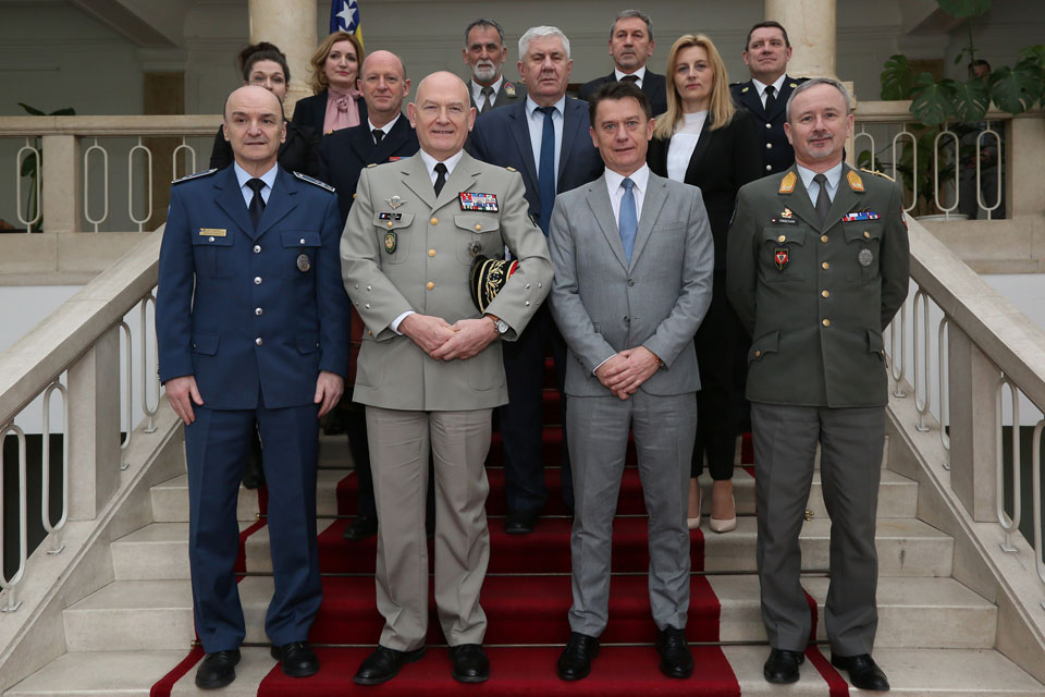 EUFOR’s Operation Commander visits Sarajevo