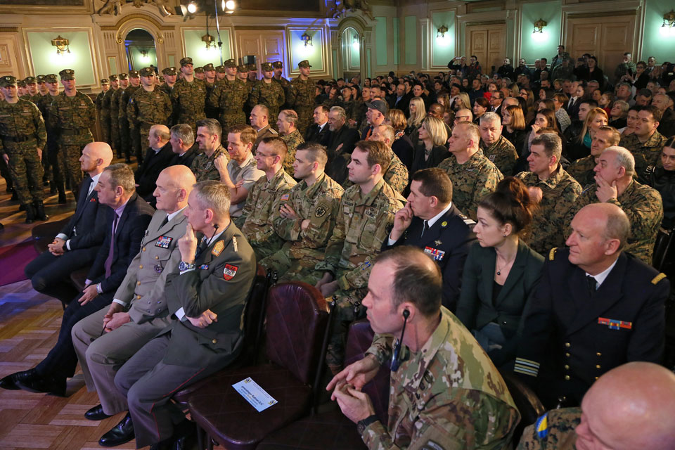 Top EU Generals Visit EUFOR in Sarajevo 